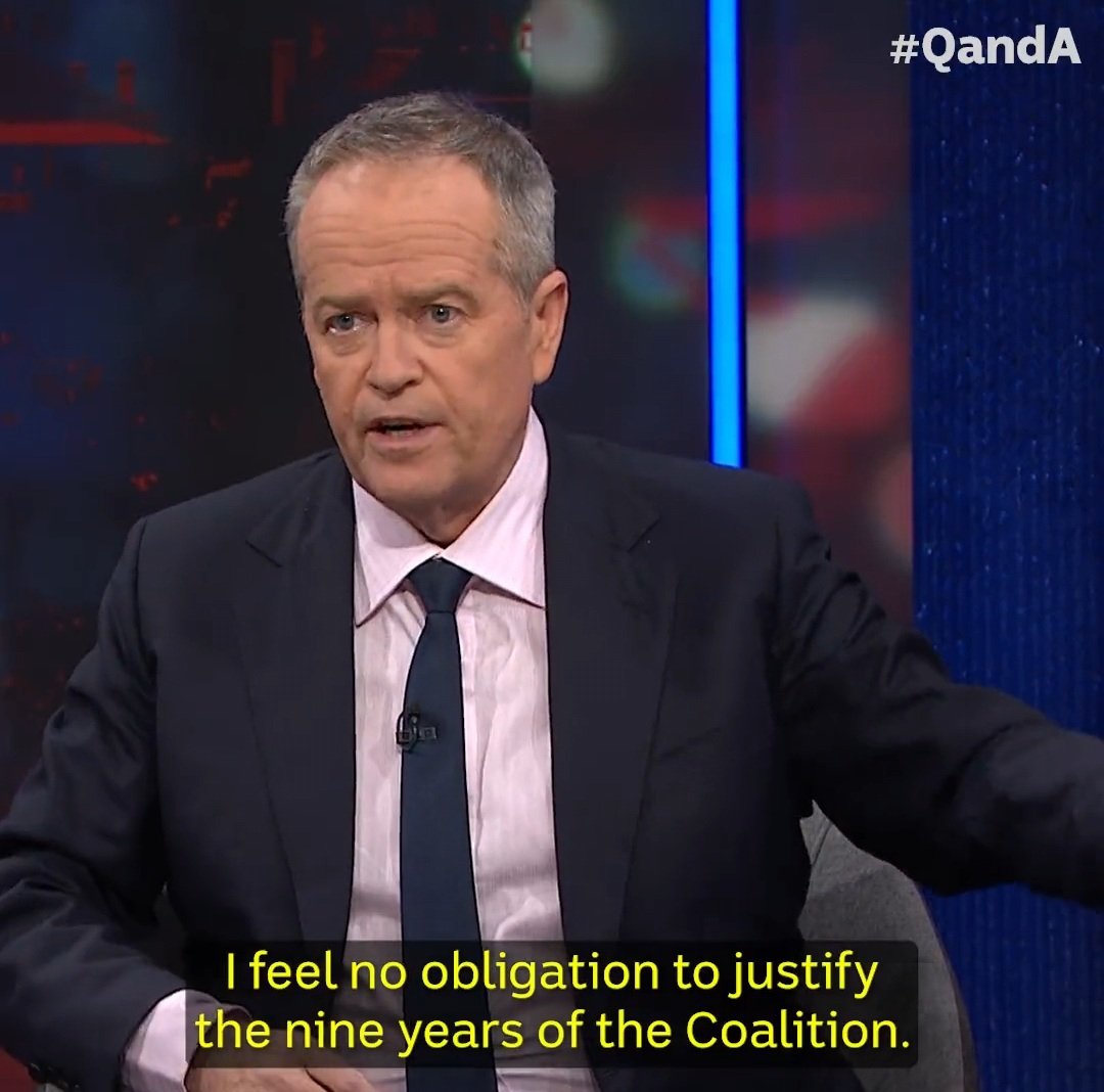 For 9 years, the LNP neglected the NDIS, while formerly, Dutton blamed Labor for its flaws. If nothing else, Bill Shorten on #QandA exhibited once again that he treats the disabled with dignity & cares for their ambitions. Praise to his grit (& enduring Bridget McKenzie). #auspol