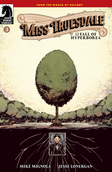 . has the exclusive preview of MISS TRUESDALE AND THE FALL OF HYPERBOREA #3, on sale in July from .    