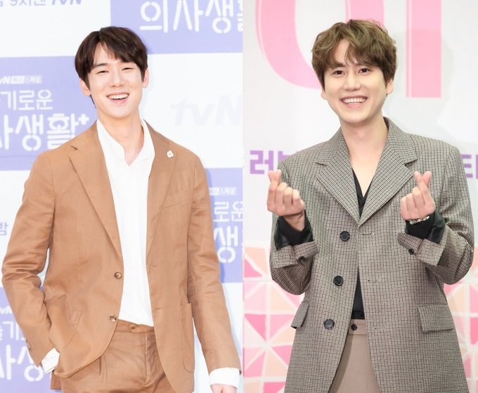 KoreanUpdates's tweet photo. Sports World shares that #YooYeonseok and #SuperJunior #Kyuhyun have done filming for guest appearance on tvN #AmazingSaturday

https://t.co/r9Uneyafhe #KoreanUpdates RZ https://t.co/A8wSKoTUUo