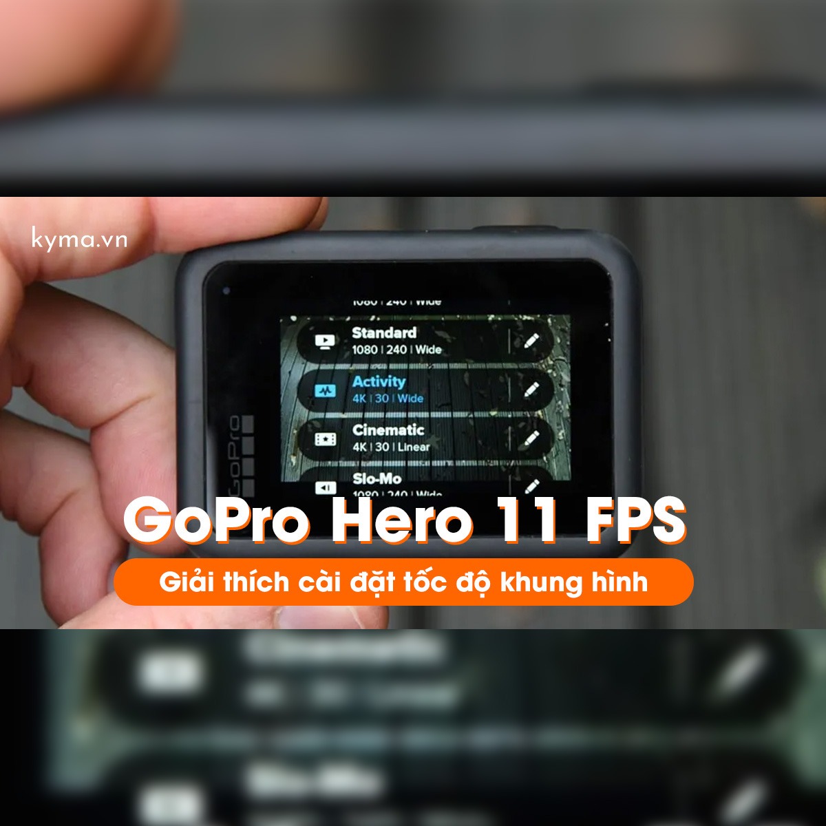 kyma_vn's tweet image. Hướng dẫn &amp;amp; tư vấn về Máy quay GoPro Hero 11 Black 👍
#Hero11, #GoProHero11, #kyma, #GoProHero11Black
