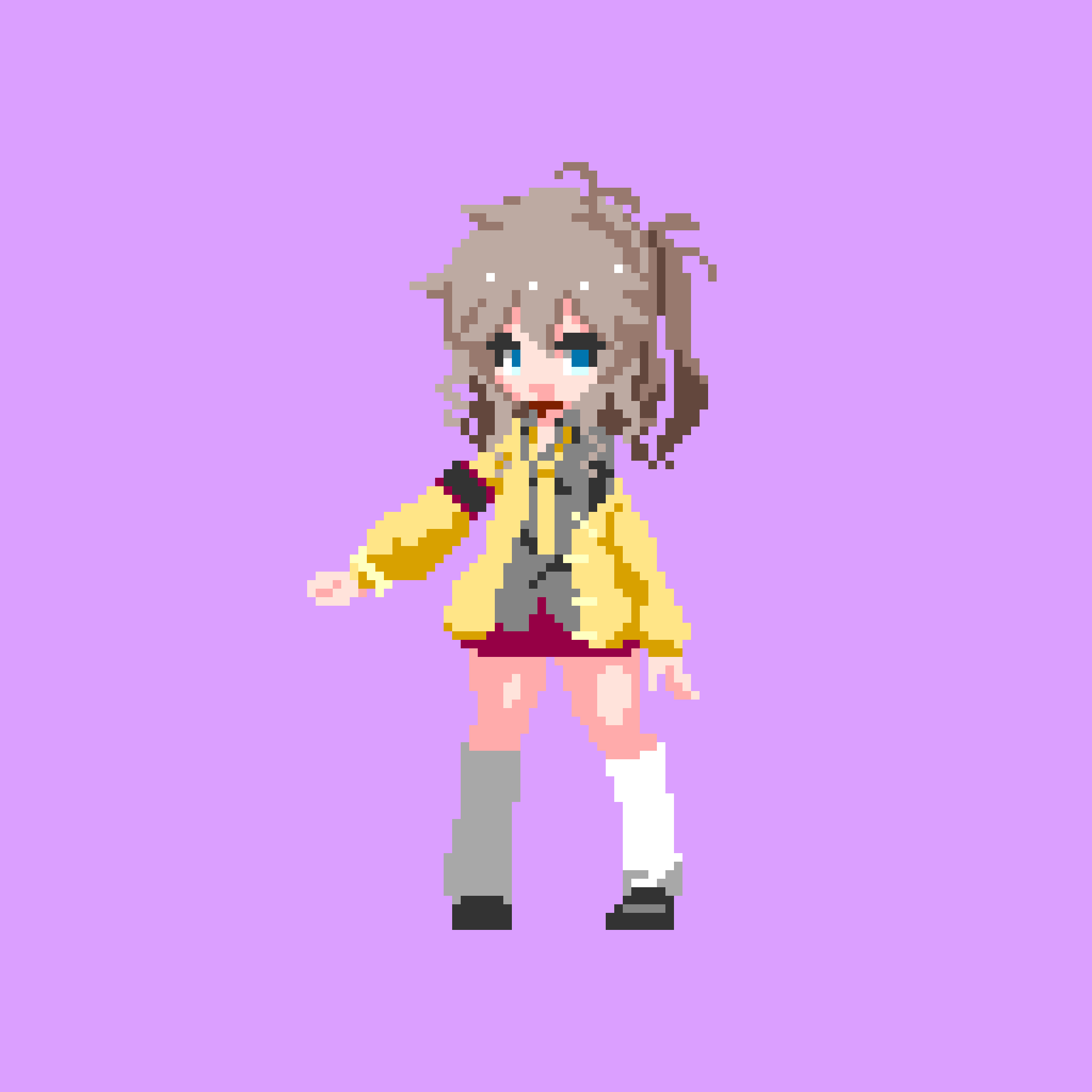 【S4号/一点物イラストアート】平成ギャルちゃん-ケツルルバージョン SALE】平成ギャルちゃん-ケツルルバージョン- | 現代画家 Chika