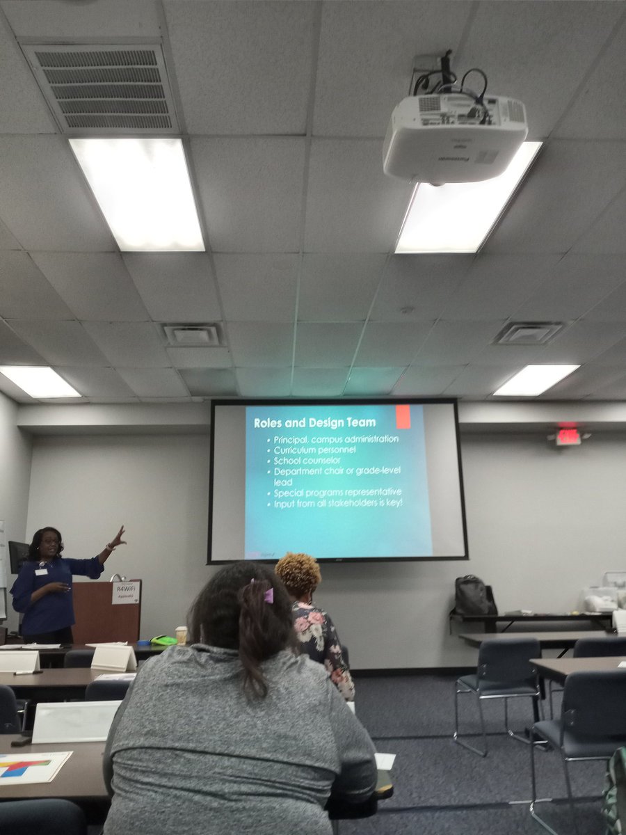 SNikkiVaughan's tweet image. Learning never stops! Master Schedule PD on solving the pieces to our puzzles was enlightening...it is great to know when you are moving in the right direction with planning out your campus MS! @Region4ESC @TwianaCollier @dixie Thank you!! #knowyourrole