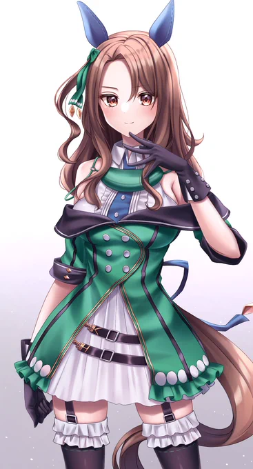 skebありがとうございました。 #キングヘイロー #ウマ娘