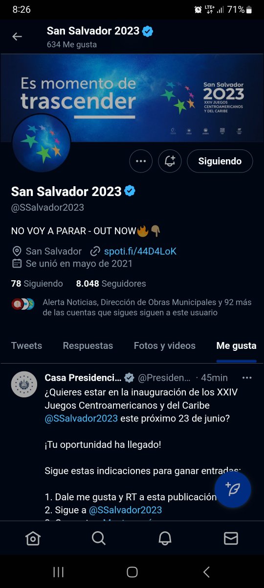 GioGalvez3's tweet photo. @PresidenciaSV @SSalvador2023 #EsMomentoDeTrascender https://t.co/FvG6Ul4JJr