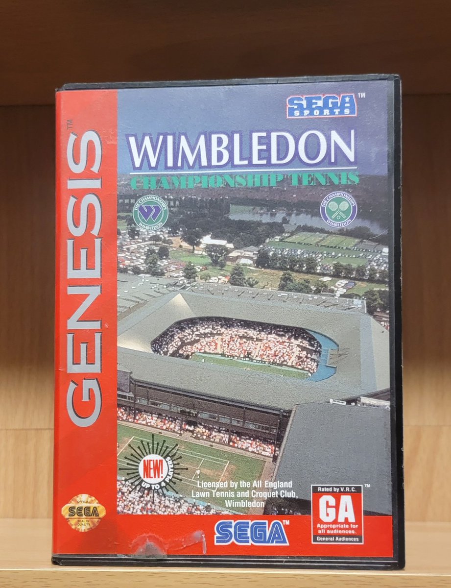 @ColonelFalcon @rudedude69xx @roosetheroader @DANIELakaDEE @TsakuraWataame @JewelKnightJess @retrogaminggeek @LoveRetroBTW @Gamer_Dan5 @stewie55uk @GDHCAMERO Today's Game!

WIMBLEDON • Championship Tennis

Remember how I said I didn't have a Tennis? The Universe decided I needed one. Found this last week! 😆

#365xFalconGames #GamersUnite #GameIsOnDude