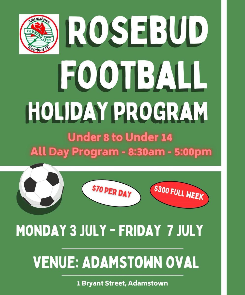 Adamstown Rosebud FC tweet media