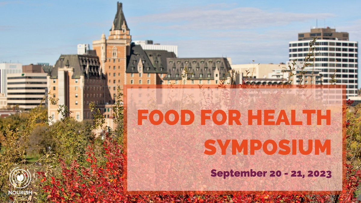We're bringing our national Symposium to #Saskatoon for many reasons, but the outstanding leadership from <a href="/SaskHealth/">Saskatchewan Health Authority</a> around Food for Health Levers is noteworthy! Autumn is also a gorgeous time of year in the City of Bridges &amp; we hope you will join us. nourishleadership.ca/2023-symposium