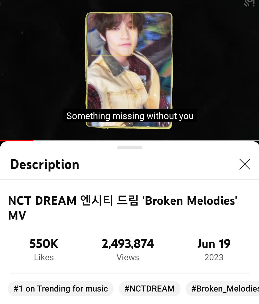 Almost 2,5M push it harder Dreamzens 🔥🔥🔥

CL said something missing without yall streaming Brodies 😬🔥

youtu.be/2R_S5TgDWMY

#BrokenMelodiesBy7DREAM #NCTDREAM_Broken_Melodies 
#드림만의_청춘_브로큰멜로디스