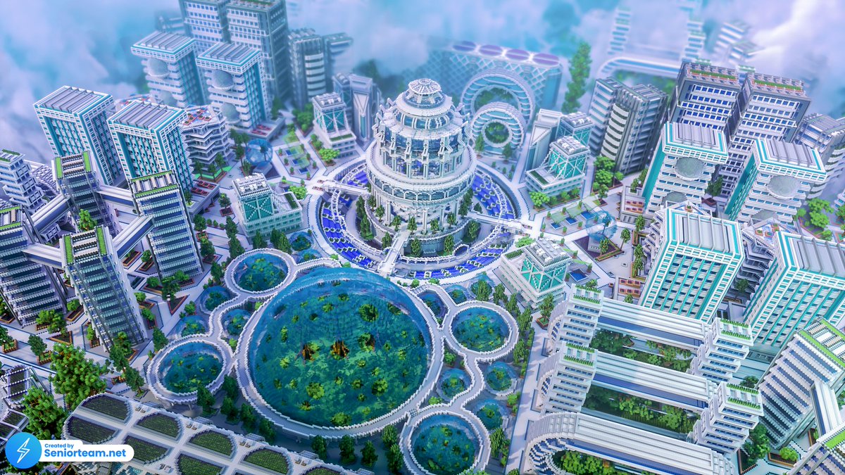 Out of all of the city maps I've seen, this one is probably my favorite! 🤩🌃

Purchase any of our builds today!
senior-studios.com/dollarbuilds

#Minecraft #Minecraftbuilds #minecraft建築コミュ