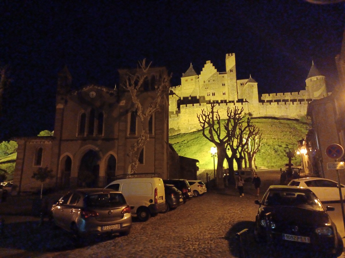 Carcassonne last April 🇨🇵