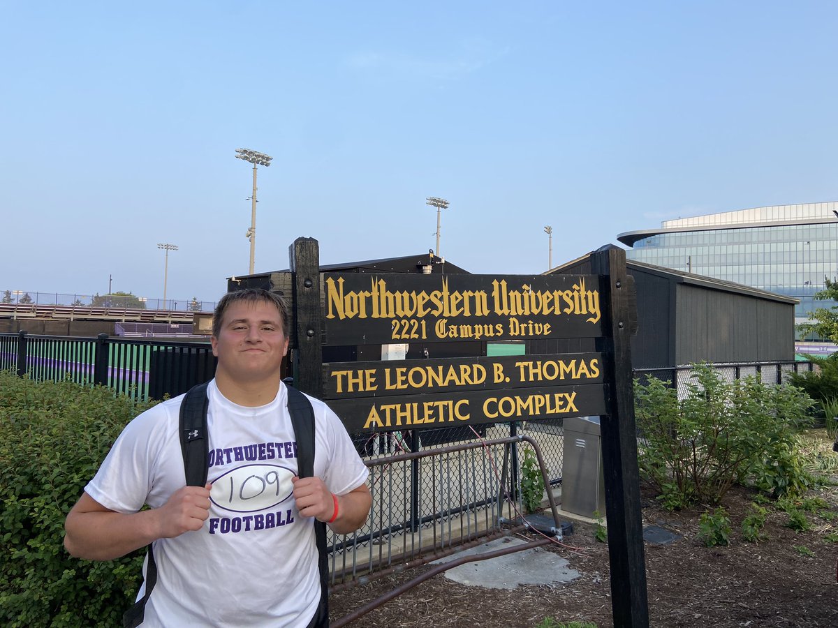 Had a great time at the Northwestern Showcase this past Saturday. Thank you @OLINEPRIDE for your coaching! It was great to compete in front of other coaches! @HCRedDevilFB @PrepRedzoneIL @DeepDishFB @TheCoachHolman @EDGYTIM @LemmingReport @lemminginsider @HSFBscout @rymcq65