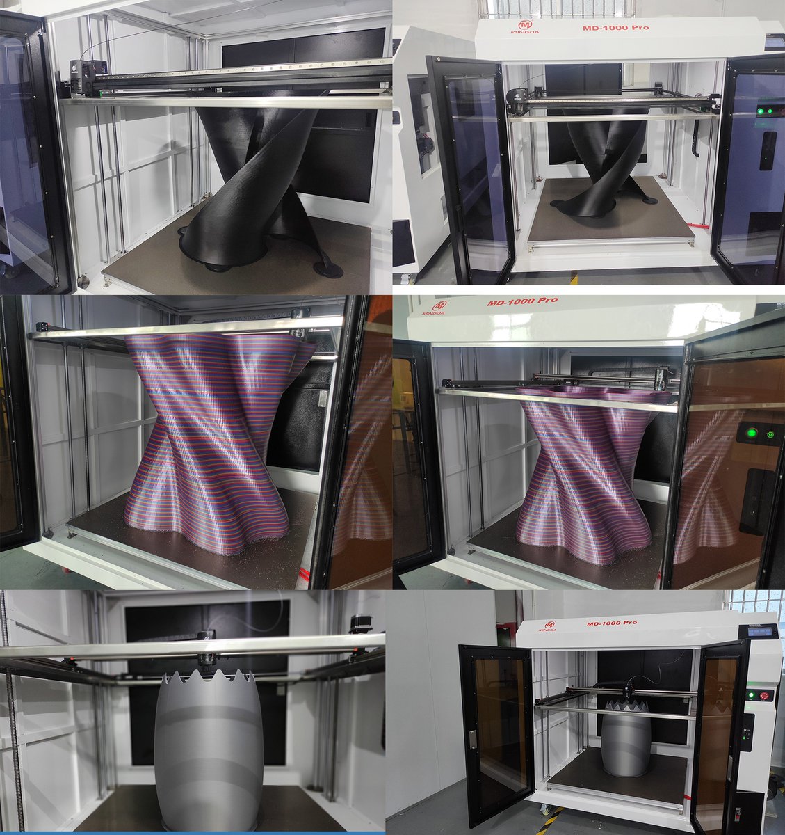 Mingda2014's tweet image. Large models printed by MD-1000 Pro 1000x1000x1000mm 3d printer #large3dprinter #professional3dprinter #industrial3dprinter