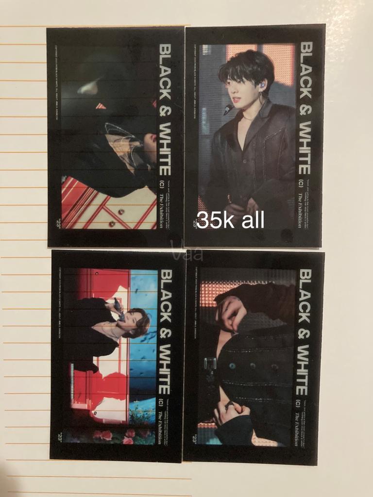 vangoghvee's tweet photo. wts want to sell

Black and white clear photocard
35k all dom Jaktim

Jimin jungkook ina bnw n fansite https://t.co/cu0l0g36E9
