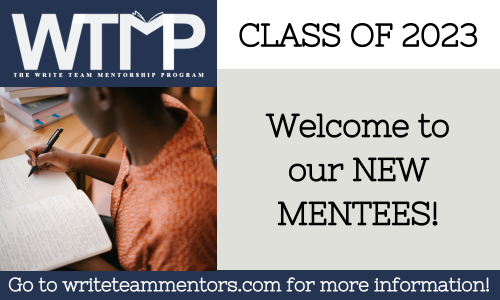 writeteammentor's tweet photo. Our 2023 Class of Mentees is live! Thank you to all the participants for your patience as we did some post-reading window clean up. As always, PLEASE do not be too discouraged if you were not chosen for mentorship. There were only ~10 spots & 50 people!
https://t.co/2qHiUqaXOt https://t.co/1l6R3nXpmB