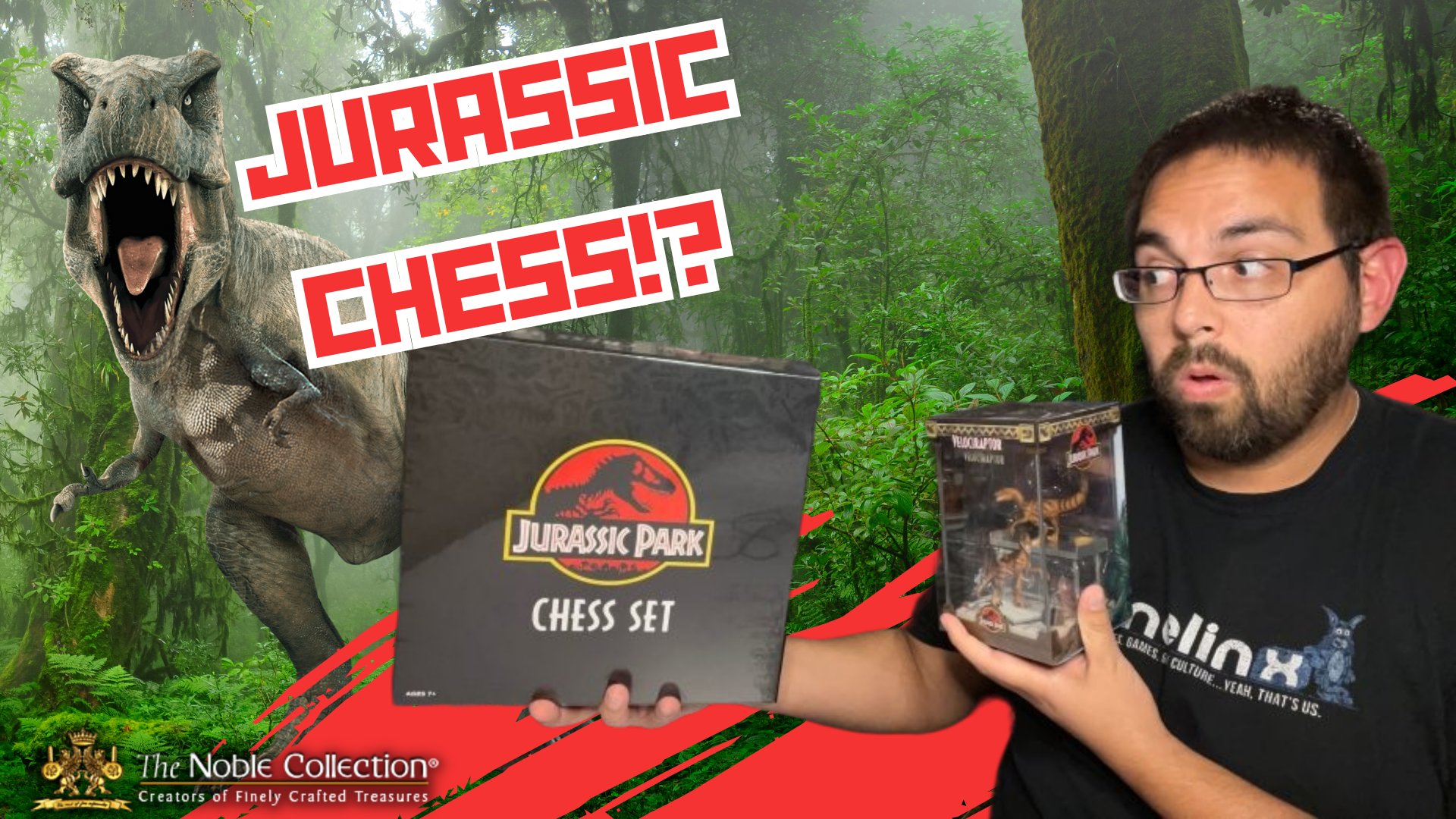 Jurassic Park Chess Set by The Noble Collection
