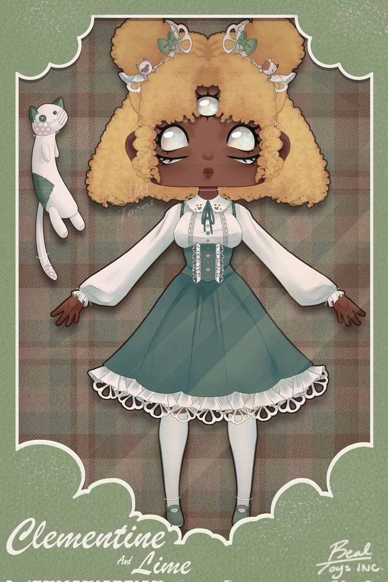UniTooni's tweet photo. I drew a doll!!! Using an OC trend on instagram. It was a lot of fun

#doll #oc #originalcharacter #illustration #drawing #digitalart https://t.co/Zzaj5NDSZu