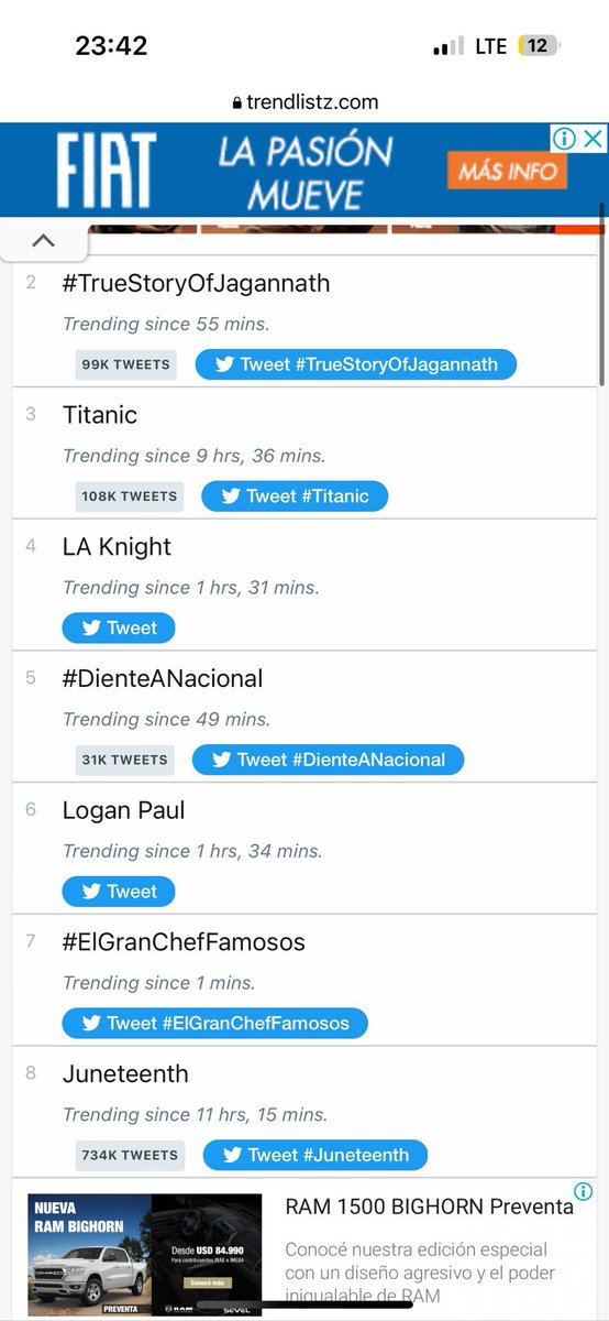 decanocom's tweet image. #DienteANacional Top 5 a nivel mundial