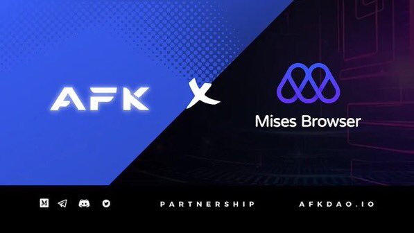 ⚔️ @AFK_DAO partners with @Mises001 

⚔️ #AFKDAO and #Mises holds immense potential for the play-to-earn and #Web3 ecosystems

🔽 VISIT
medium.com/@AFK_DAO/we-ar…
#SCN1 $AFK