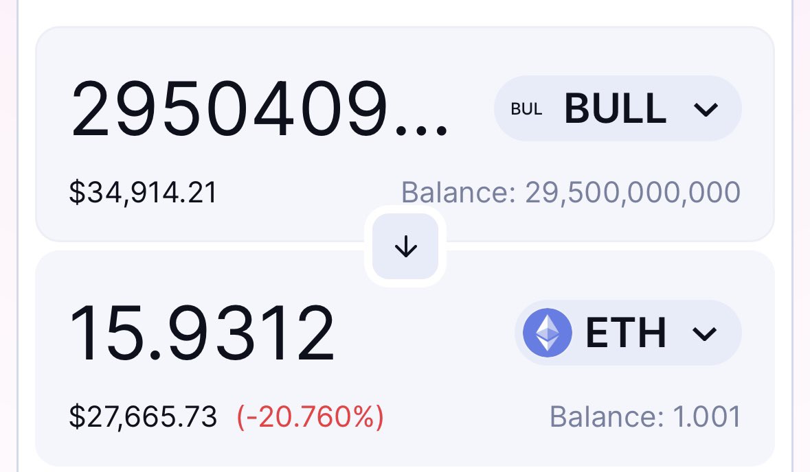 I AM NOW THE LARGEST $BULL HOLDER AND DIDN’T ALLOCATE MYSELF NOT ONE TOKEN! I BOUGHT THEM ALL OFF SECONDARY! FUCK WITH ME!