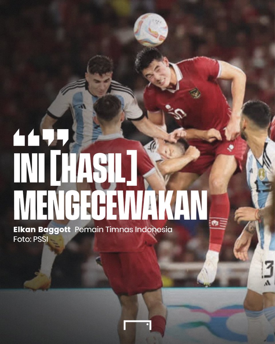 GOAL_ID's tweet photo. Bek #TimnasIndonesia, Elkan #Baggott tak menutup perasaan kecewanya setelah dikalahkan #Argentina 0-2 pada pertandingan tadi malam.
Bagaimana dengan kamu? https://t.co/VgOlY1V3xG