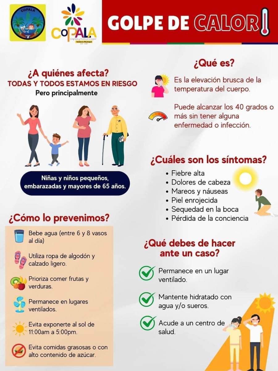 perioElGuerrero's tweet photo. ☀️Ante las altas temperaturas que estamos padeciendo, toma tus precauciones. https://t.co/RHmvd7jc2I
