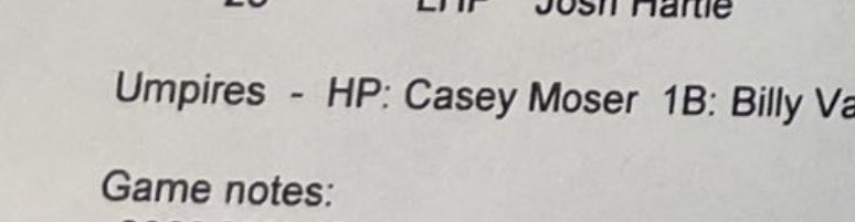 #CWS2023 I hope you realize what you did hiring a ump that was fired from the show to come and call a game for these kids who worked so hard to get here.