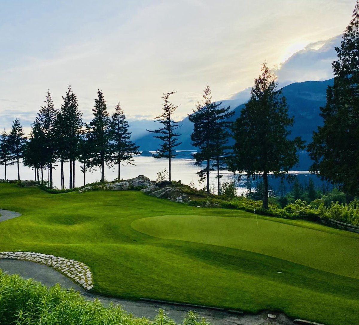 Yessir! 
At @furrycreekgolf in Vancouver, BC. 
Making this one of my favourite all time golf courses in the world, not just for the ace but also the scenic holes! #BCGolf #HoleInOne