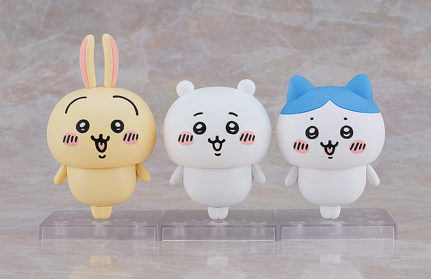 GoodSmile_US's tweet photo. Max Factory presents Nendoroid figures of Chiikawa, Hachiware and Usagi from "Chiikawa"! These adorable Nendoroids come with plenty of parts for creating your favorite scenes from the series. Preorder now!

Preorder: https://t.co/Sfd5OlDyad

#chiikawa #nendoroid #goodsmile https://t.co/IPMMTtl4jk