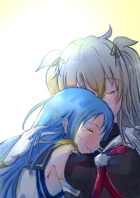 村雨×五月雨のむらさみ概念もっとあっていい。姉に甘える妹さみちゃん見たい。