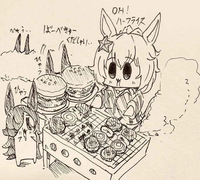 お昼ごはん🥩🔥🍔