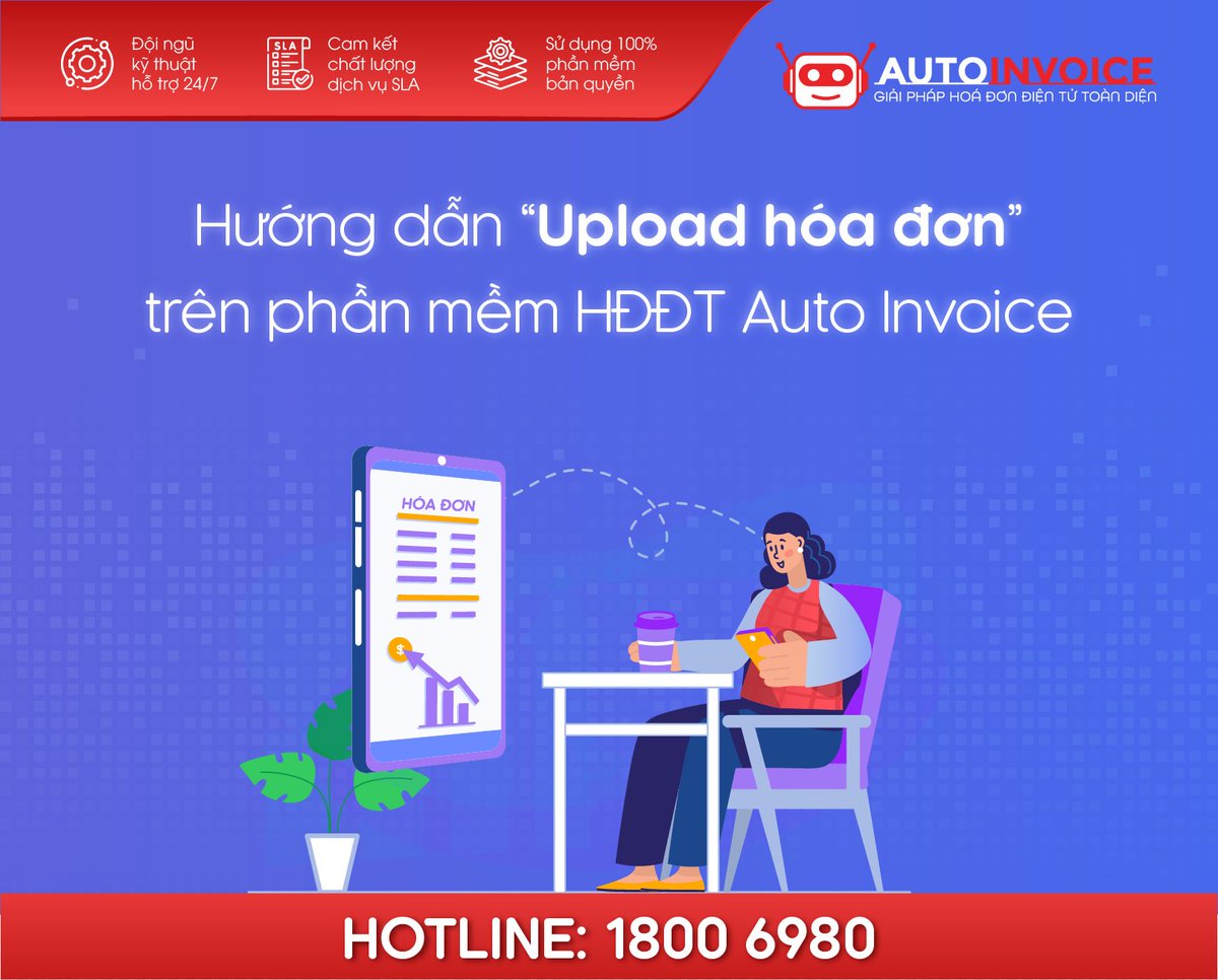 AmyPham_tna's tweet photo. 🎯 Upload hóa đơn nhanh &amp; dễ dàng hơn với phần mềm Hóa đơn điện tử Auto Invoice.
✅ Xem video chi tiết tại đây: https://t.co/YpUlPZf0c7
#autoinvoice https://t.co/SPLDwu87IG