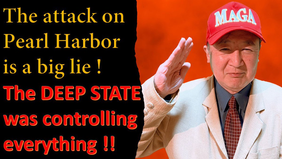 baddreamworld's tweet image. The attack on Pearl Harvor is a big lie! The Deepstate was cotrolling everything!!
⬇︎
youtu.be/IiNkNuU-OqE
#trump #TrumpIndictment #TrumpArraignment #deepstate #pearlharbor #worldwar #America #maga #MakeAmericaGreatAgain