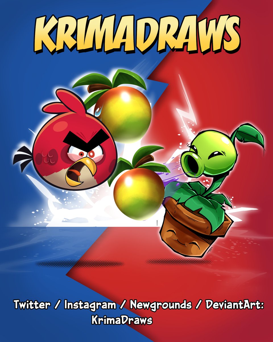 KrimaDraws's tweet photo. Hey Guys! The Collab is finished and I worked in 2 characters!! ❤️❤️❤️❤️

Go watch the whole collab and all the amazing artists who joined to it!! 

#CTRuCollab #CrashBandicoot #AngryBirds #PlantsvsZombies https://t.co/ZA26rfrJTl