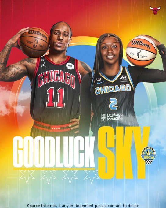 Good luck to the @ChicagoSky this season! You know who we're rooting for. #ChicagoBulls