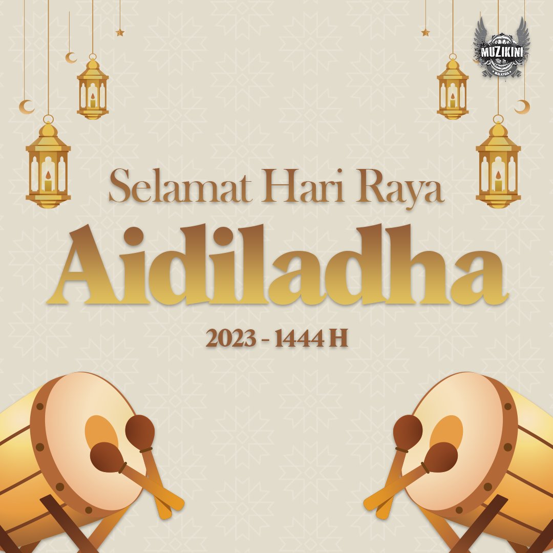 Kepada semua umat Islam di Malaysia, kami ingin mengucapkan Selamat Hari Raya Aidiladha 🤗✨

#Muzikini #HariRaya #Aidiladha #rayakorban #bahagia #ibadah #Islam #Malaysia