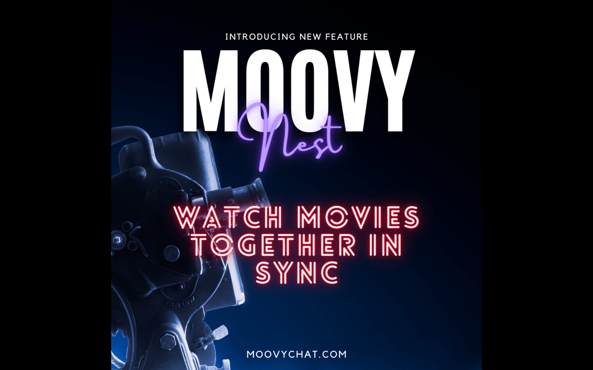 MoovyChat's tweet photo. Introducing #MoovyNest: A revolutionary feature of our #MoovyChat extension that transforms your streaming experience. With MoovyNest, you can create watch parties, inviting friends and loved ones to view your favorite shows together. But it's not just about shared viewing - it's about shared experiences. As you watch, engage in real-time comments, share insights, reactions, and reviews, all in one place. It's time to socialize your streaming with MoovyNest."