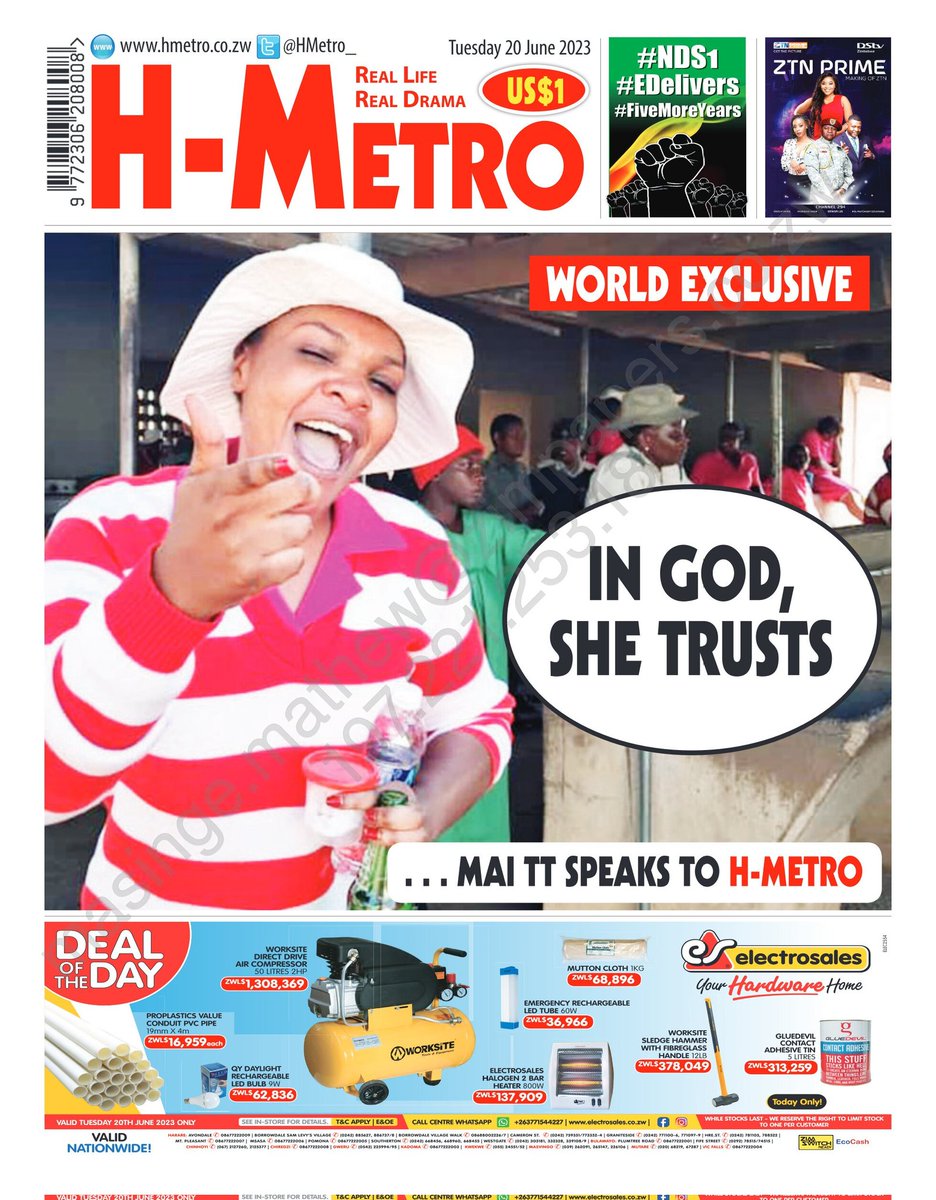 #Frontpage 

IN GOD, SHE TRUSTS

hmetro.co.zw/in-god-she-tru…