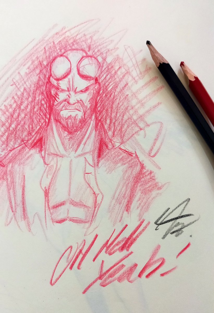 namorkk's tweet photo. I'm the danger #hellboy https://t.co/saS55XD118