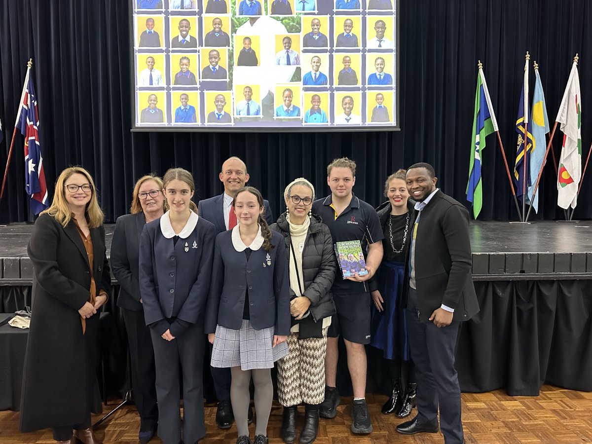 A wonderful assembly for our Year 8 students today ⁦<a href="/Redlands_School/">Redlands</a>⁩ hearing the inspiring stories of Gemma, Enoch and Maddie from the ⁦<a href="/SchoolOfStJude/">School of St Jude</a>⁩