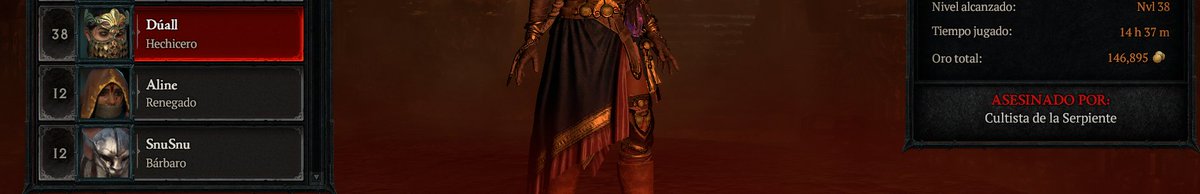 XxSIRW0LFxX's tweet image. wow! nada como perder 3 personajes en un día! y me duele un buen perder mi hechicera! #DiablolV #hardcoremode No entiendo qué pasó? más frustrado no puedo estar 🤣🤣😭😭 te odio/amo estupido juego!