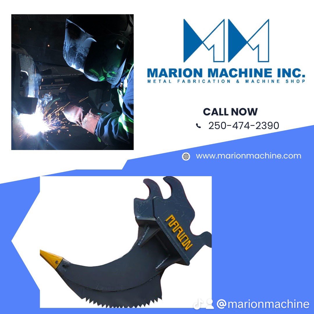 MarionMachine's tweet image. #metalfab #welding #ripper #excavator