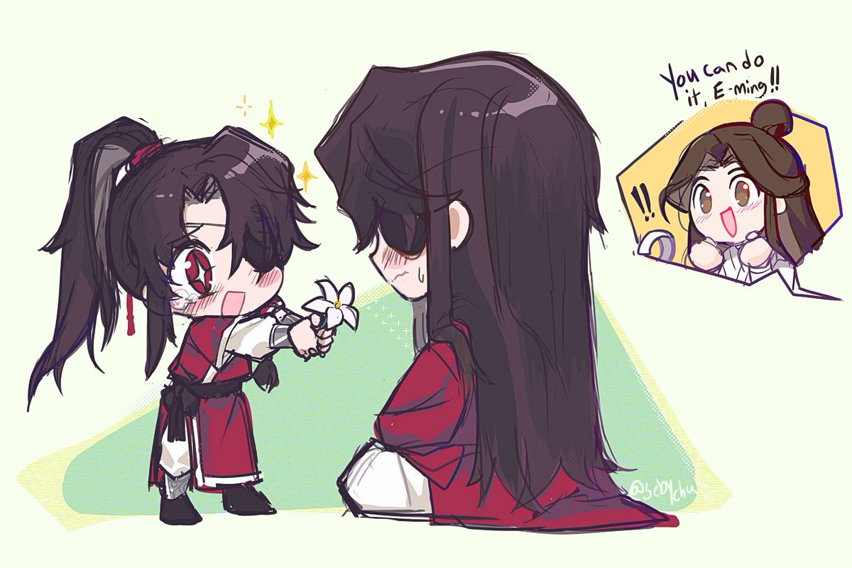 「This was for Hua Cheng's bday but I had 」|Korvenのイラスト