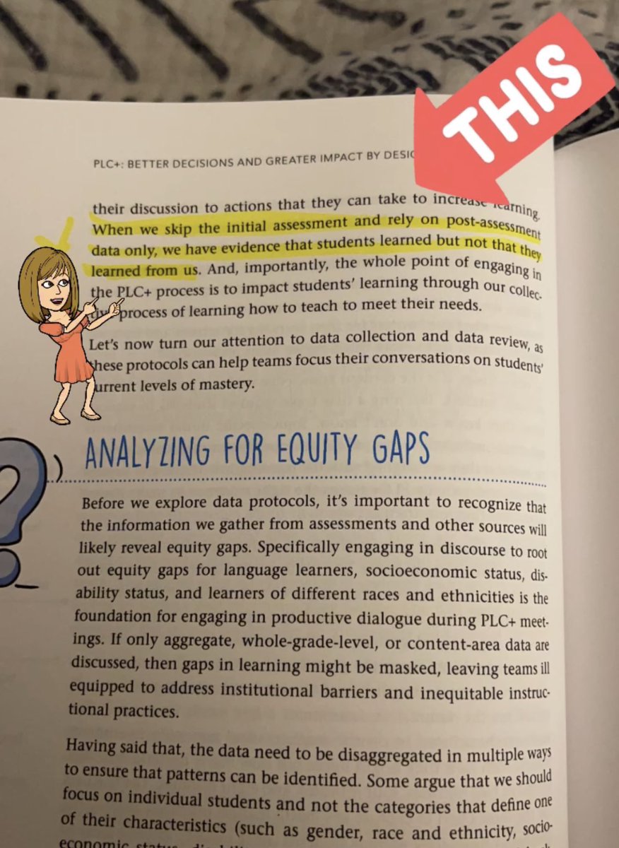 Loving the PLC+💙 The power of initial assessments🙌🏻  <a href="/EfficacyCenter/">Jenni Donohoo Center for Collective Efficacy</a> #collectiveteacherefficacy #visiblelearning