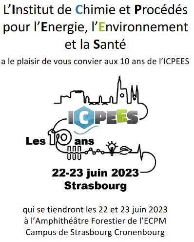 🍾🎂 L'ICPEES fête ses 10 ans ces 22 et 23 juin 2023!
icpees.unistra.fr/fileadmin/uplo…
