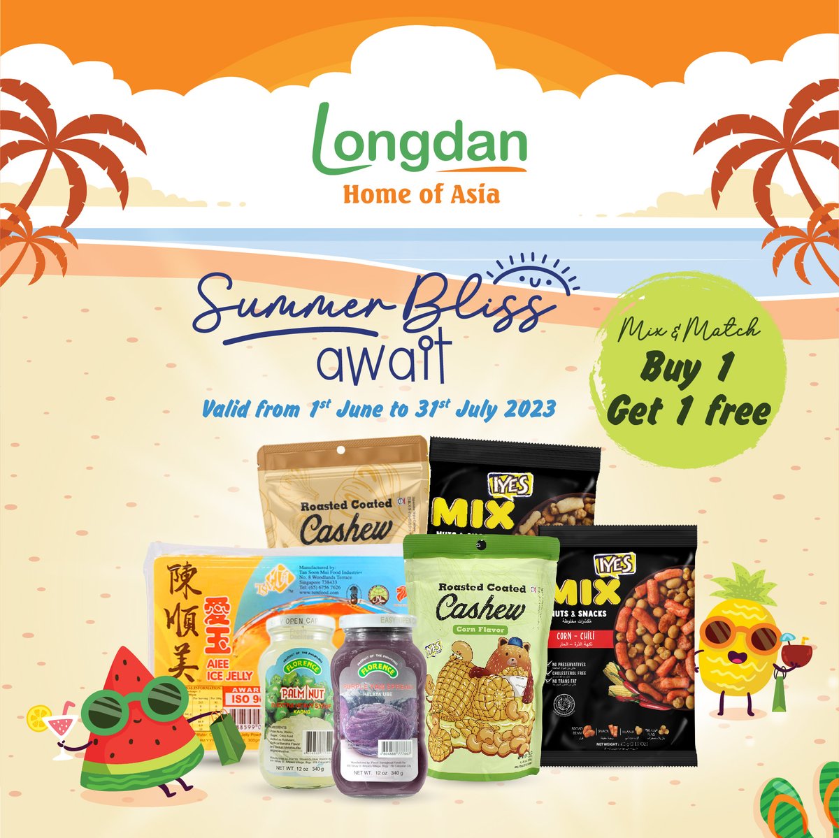 𝗦𝗨𝗠𝗠𝗘𝗥 𝗘𝗫𝗧𝗥𝗔𝗩𝗔𝗚𝗔𝗡𝗭𝗔 𝗦𝗔𝗟𝗘 🌞🌻
☀️ Melt away your summer blues with our sizzling hot deals!
________
📍 longdan.co.uk
📍 Location: longdan.co.uk/pages/locations
#longdan #longdanstores #asiansupermarket #SummerSale #ShopTillYouDrop