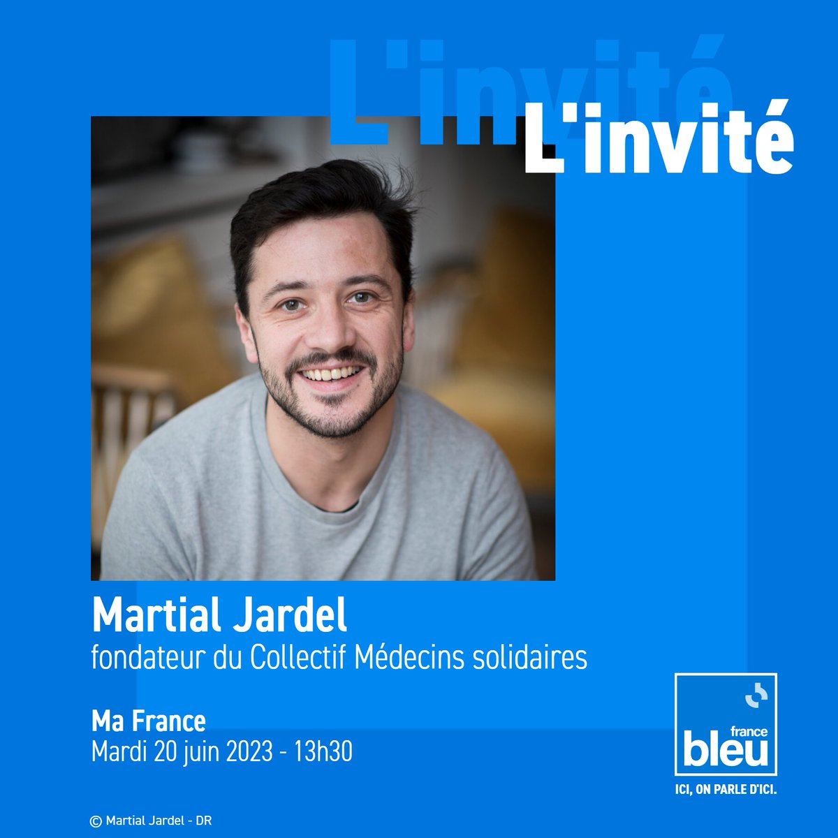 Pour lutter contre les déserts médicaux, le <a href="/martialjardel/">Martial Jardel</a> a créé le collectif <a href="/med_solidaires/">Médecins Solidaires</a> qui a ouvert hier e un 2e centre à Bellegarde-sur-Creuse
Il est l'invité de <a href="/WendyBouchard/">Wendy Bouchard</a> dans #MaFrance à 13h30 depuis @FBCreuse 

francebleu.fr/emissions/ma-f… #desertsmedicaux