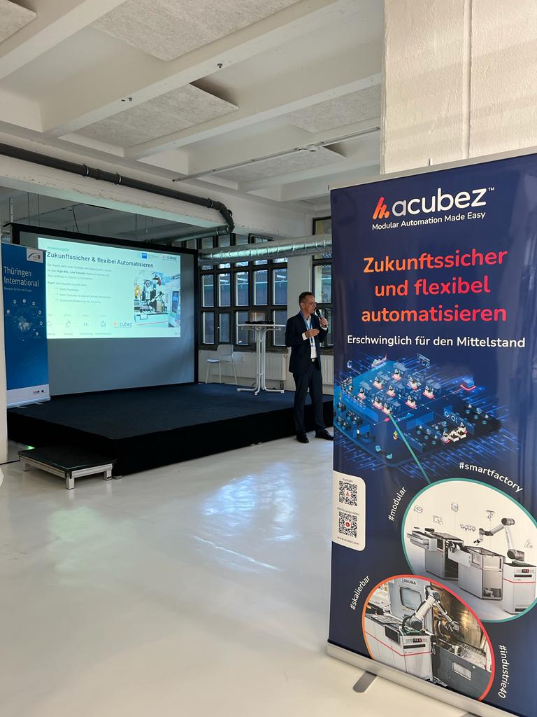 acubez_com's tweet image. Thank you for two fascinating days with the LEG team from &apos;Thüringen International&apos;!

It was an honor for our co-founder, Ephraim Ulmer, to participate as keynote speaker at the &quot;International Tech Exchange&quot; with focus on #SmartProduction &amp;amp; #Industry40  in Israel.

#manufacturing