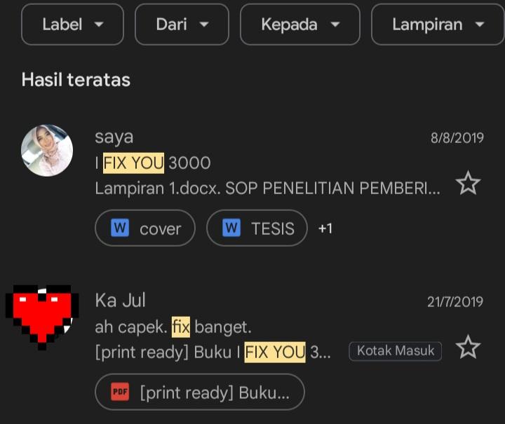 JrDO12's tweet photo. 2019 ternyata 3th yg lalu.. sebelum nyoman paul bucin dgn lagu FIX YOU ternyata putu eka sudah bucin duluan sampe subject email pake FIX YOU 3000 krn wkt itu dia lagi di bali ceritanya pulang kampung dan dia coba bantuin aku buat tugas akhir S2 ku https://t.co/jYi7ppHAeM