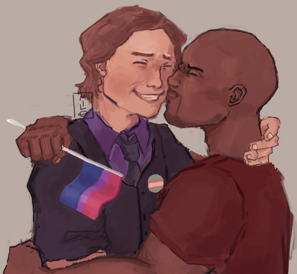 webberwoof's tweet photo. happy pride to them  ❤ #criminalminds #cmfanart #moreid https://t.co/CznRAZJK9e