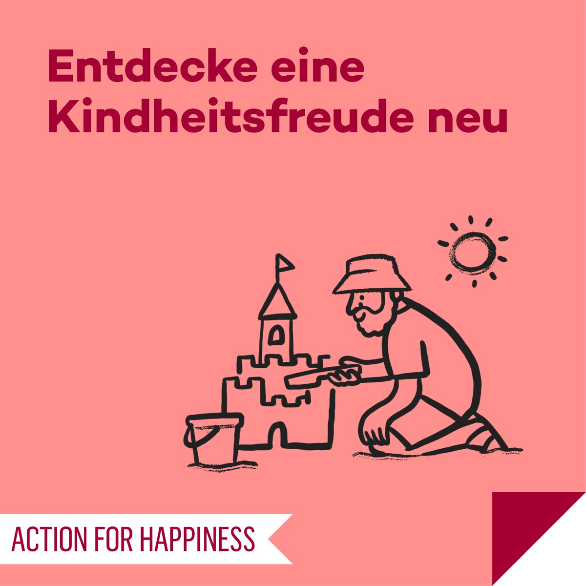 🙂 FREUDIGER JUNI 2023, Tag 20 🌞
Entdecke eine Kindheitsfreude neu
actionforhappiness.de/juni

#ActionforhappinessDE #AfHappinessDE #afh #FreudigerJuni #Juni #Emotionen #positiv #Widerstandsfähigkeit #seiteilderveränderung #positivepsychologie